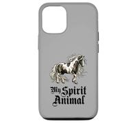 Vintage Horse My Spirit Animal Equestrian Coque pour iPhone 12/12 Pro