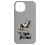 Vintage Horse My Spirit Animal Equestrian Coque pour iPhone 14