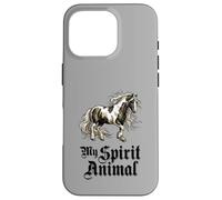 Vintage Horse My Spirit Animal Equestrian Coque pour iPhone 16 Pro