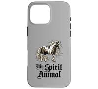 Vintage Horse My Spirit Animal Equestrian Coque pour iPhone 16 Pro Max