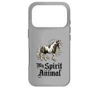Vintage Horse My Spirit Animal Equestrian Coque pour iPhone 17 Pro
