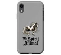 Vintage Horse My Spirit Animal Equestrian Coque pour iPhone XR