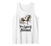 Vintage Horse My Spirit Animal Equestrian Débardeur