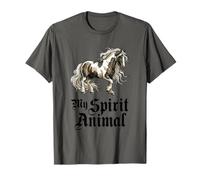 Vintage Horse My Spirit Animal Equestrian T-Shirt