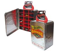 Vintage Hot Wheels Tin Car Storage Case SLVR