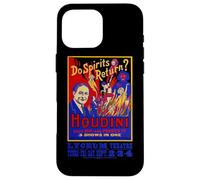 Vintage Houdini Magicien Magicien Histoire Magique Esthéiste Sceptique Coque pour iPhone 16 Pro Max