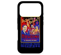 Vintage Houdini Magicien Magicien Histoire Magique Esthéiste Sceptique Coque pour iPhone 17 Pro