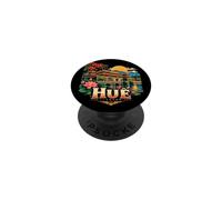 Vintage Hue Vietnam Souvenir de Voyage Cadeau Monument PopSockets PopGrip Adhésif
