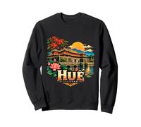 Vintage Hue Vietnam Souvenir de Voyage Cadeau Monument Sweatshirt