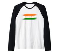 Vintage Hyderabad City India Flag Indians Vacation Home City Manche Raglan