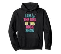 Vintage I Am The Girl at The Rock Show, Amateur de Musique Rock Sweat à Capuche