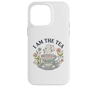 Vintage I Am The Tea Coque pour iPhone 14 Pro Max