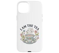 Vintage I Am The Tea Coque pour iPhone 15 Plus