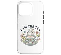 Vintage I Am The Tea Coque pour iPhone 16 Pro