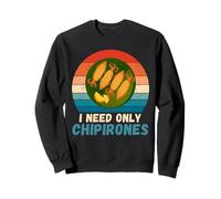 Vintage I Need Only Chipirones Cuisine Amateur Rétro Chipirones Sweatshirt