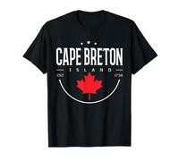 Vintage île du Cap-Breton, feuille du Canada rétro de la Nouvelle-Écosse T-Shirt