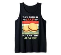 Vintage Ils pensent Que Je suis Fou mais J'aime Bien Alfajor Lover Débardeur