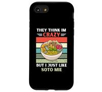 Vintage Ils pensent Que Je suis Fou mais J'aime Bien Soto Mie Lover Coque pour iPhone SE (2020) / 7/8