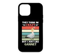 Vintage Ils pensent Que Je suis Fou mais J'aime Juste Fou de Bassan Coque pour iPhone 12 Mini