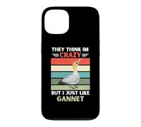 Vintage Ils pensent Que Je suis Fou mais J'aime Juste Fou de Bassan Coque pour iPhone 13