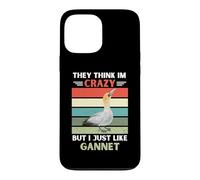 Vintage Ils pensent Que Je suis Fou mais J'aime Juste Fou de Bassan Coque pour iPhone 13 Pro Max