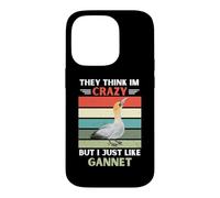 Vintage Ils pensent Que Je suis Fou mais J'aime Juste Fou de Bassan Coque pour iPhone 14 Pro