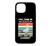 Vintage Ils pensent Que Je suis Fou mais J'aime Juste Fou de Bassan Coque pour iPhone 15