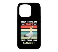 Vintage Ils pensent Que Je suis Fou mais J'aime Juste Fou de Bassan Coque pour iPhone 15 Pro