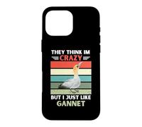 Vintage Ils pensent Que Je suis Fou mais J'aime Juste Fou de Bassan Coque pour iPhone 16 Pro Max