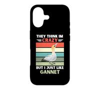 Vintage Ils pensent Que Je suis Fou mais J'aime Juste Fou de Bassan Coque pour iPhone 17