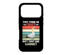 Vintage Ils pensent Que Je suis Fou mais J'aime Juste Fou de Bassan Coque pour iPhone 17 Pro