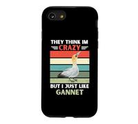 Vintage Ils pensent Que Je suis Fou mais J'aime Juste Fou de Bassan Coque pour iPhone SE (2020) / 7/8