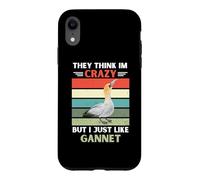 Vintage Ils pensent Que Je suis Fou mais J'aime Juste Fou de Bassan Coque pour iPhone XR