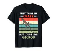 Vintage, Ils pensent Que Je suis Fou, mais J'aime Juste Gecko Lover T-Shirt