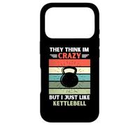 Vintage Ils pensent Que Je suis Fou mais J'aime Juste Kettlebell Lover Coque pour iPhone 17 Pro