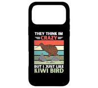 Vintage, Ils pensent Que Je suis Fou, mais J'aime Juste Kiwi Bird Lover Coque pour iPhone 17 Pro Max