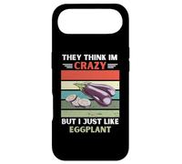 Vintage Ils pensent Que Je suis Fou mais J'aime Juste Les Amateurs d'aubergines Coque pour iPhone Air