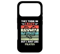 Vintage Ils pensent Que Je suis Fou mais J'aime Juste Les Amateurs de Pilates Coque pour iPhone 17 Pro