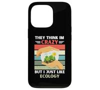 Vintage, Ils pensent Que Je suis Fou, mais J'aime Juste Les Amoureux de l'écologie Coque pour iPhone 13 Pro