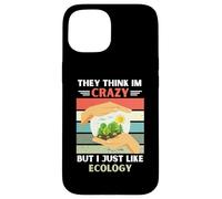 Vintage, Ils pensent Que Je suis Fou, mais J'aime Juste Les Amoureux de l'écologie Coque pour iPhone 15