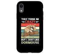 Vintage Ils pensent Que Je suis Fou mais J'aime Juste Loir Lover Coque pour iPhone XR