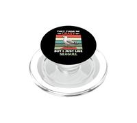 Vintage, Ils pensent Que Je suis Fou, mais J'aime Juste Seagulls Lover PopSockets PopGrip pour MagSafe