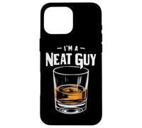 Vintage I'm a Neat Guy Buveur de Whisky Bourbon drôle Coque pour iPhone 16 Pro Max