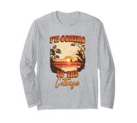 Vintage I'm Coming to The Cottage Paysage Scenic Nature Manche Longue