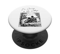 Vintage I'm Coming to The Cottage Paysage Scenic Nature PopSockets PopGrip Adhésif