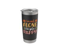 Vintage I'm Not Alone I've Got A Puppy Dog Dogs Lovers Gobelet isotherme en acier inoxydable double paroi