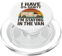 Vintage I'm Staying in Tha Van Funny Phasmophobia Man Women PopSockets PopGrip pour MagSafe