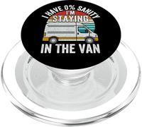 Vintage I'm Staying in Tha Van Phasmophobia Gamer Man Women PopSockets PopGrip pour MagSafe
