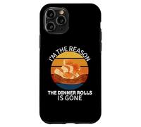 Vintage I'm The Reason Dinner Rolls is Gone Food Lover Coque pour iPhone 11 Pro
