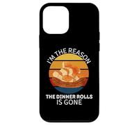 Vintage I'm The Reason Dinner Rolls is Gone Food Lover Coque pour iPhone 12 Mini